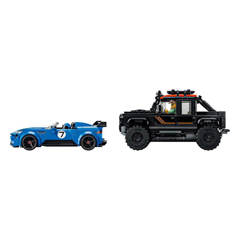 LEGO Speed Champions Jaguar Project 7 & Land Rover Defender image number 1