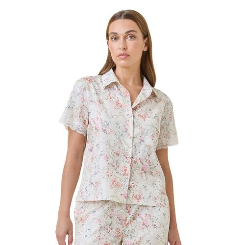 Papinelle Yolly SS Lace Top