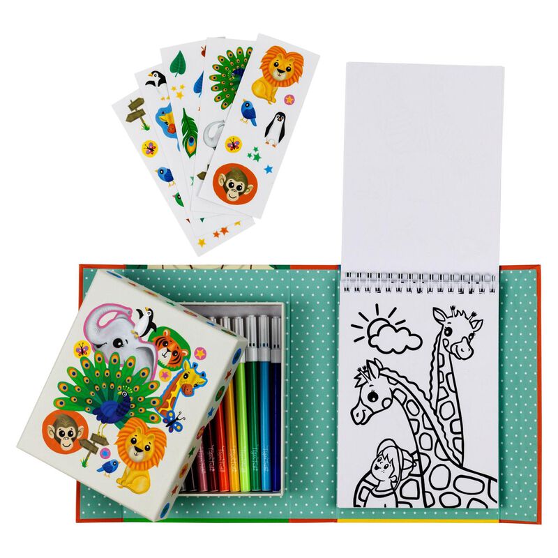 Voodle Colouring Set - Zoo image number 1
