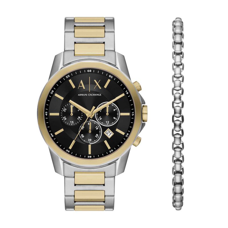 Armani Exchange Watch And Bracelet Set AX7148Set image number 0