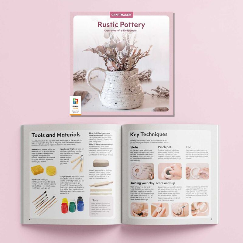 Craft Maker Rustic Pottery Kit image number 1