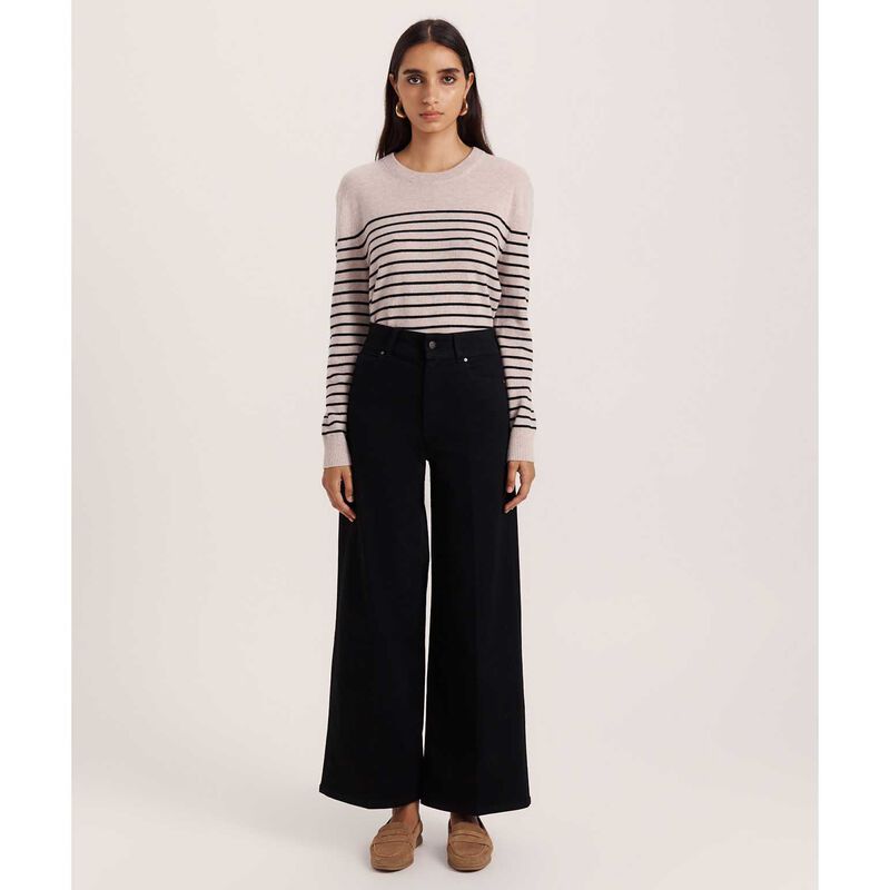 SABA Anna Marine Wide Leg Jean image number 3