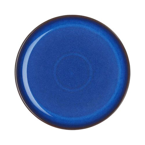 Denby Imperial Blue Coupe Dinner Plate