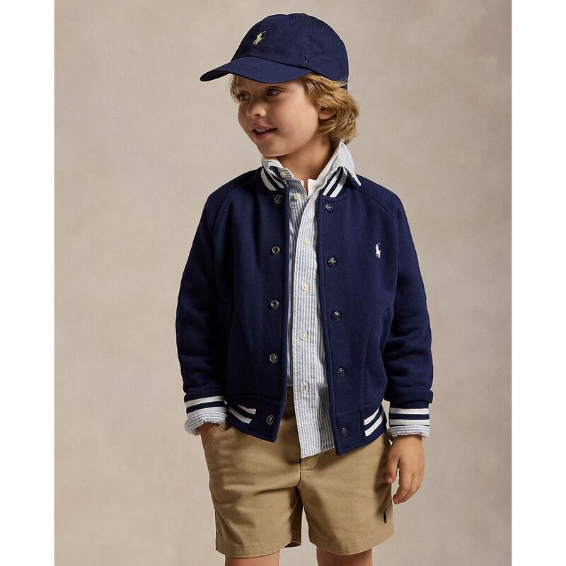 Polo Ralph Lauren Fleece Baseball Jacket 2-7 image number 1