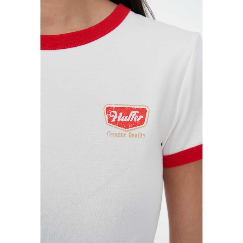 Huffer Wmns Ringer Tee Lasso image number 2