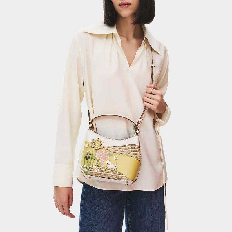 Radley Spring Blooms Small Open Top Cross Body image number 1