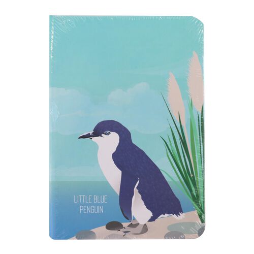 Kereru Design New Zealand Korora / Blue Penguin A6 Notebook