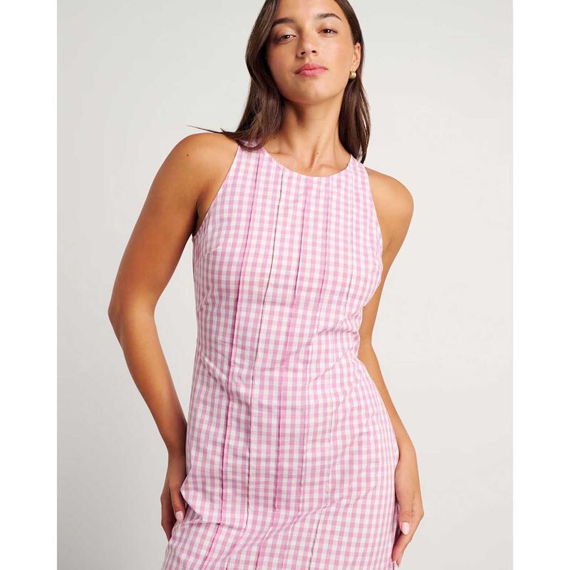 JAG Poppy Gingham Maxi Dress image number 6