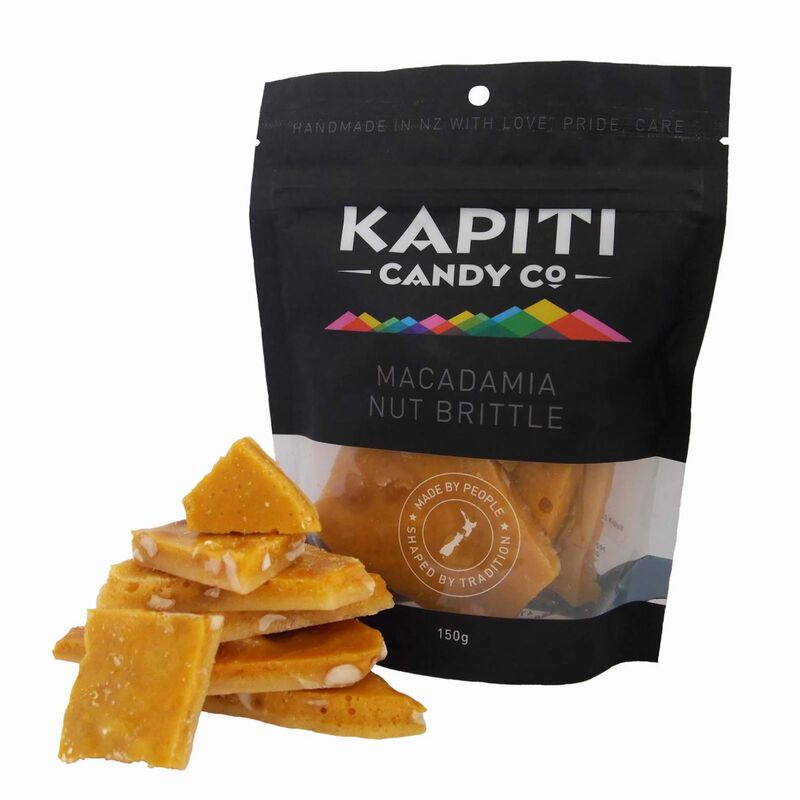 Kapiti Candy Co. Macadamia Nut Brittle 150g image number 0