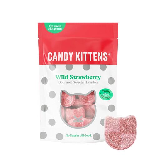 Candy Kittens Wild Strawberry Gummies 54g
