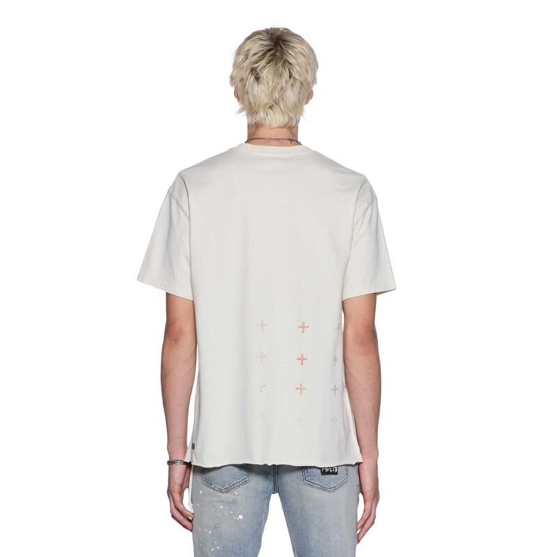 Ksubi Death Snake Biggie SS Tee Antique White image number 1