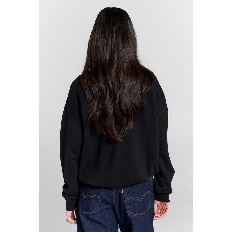 Karen Walker Runaway College Organic Cotton Crewneck Sweatshirt image number 1