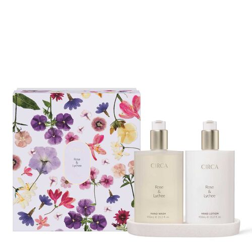 CIRCA Limited Edition Rose & Lychee Hand Care Duo Set