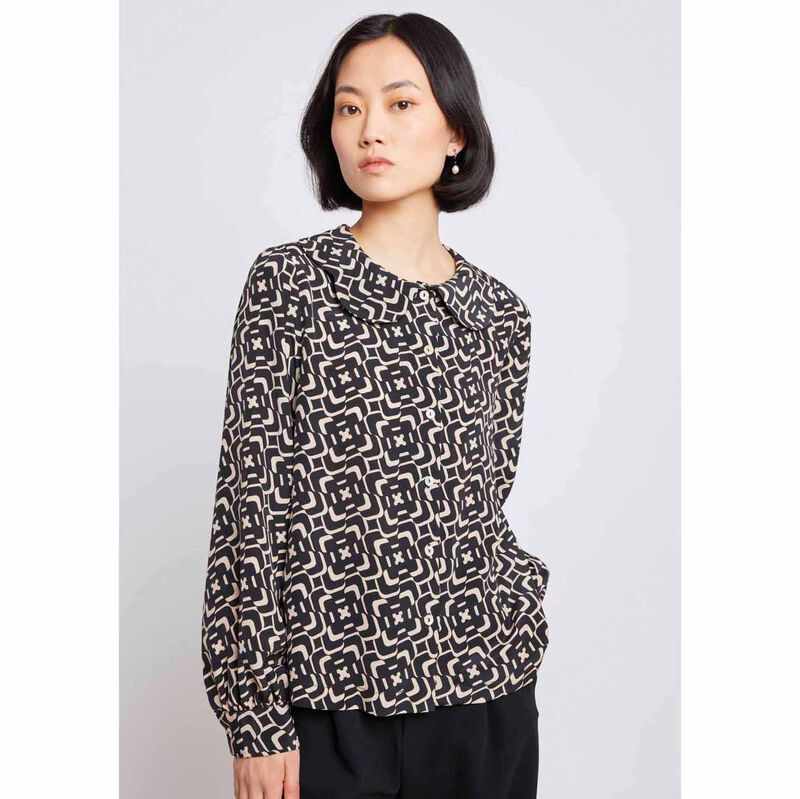 Twenty Seven Names Bleachers Blouse image number 3