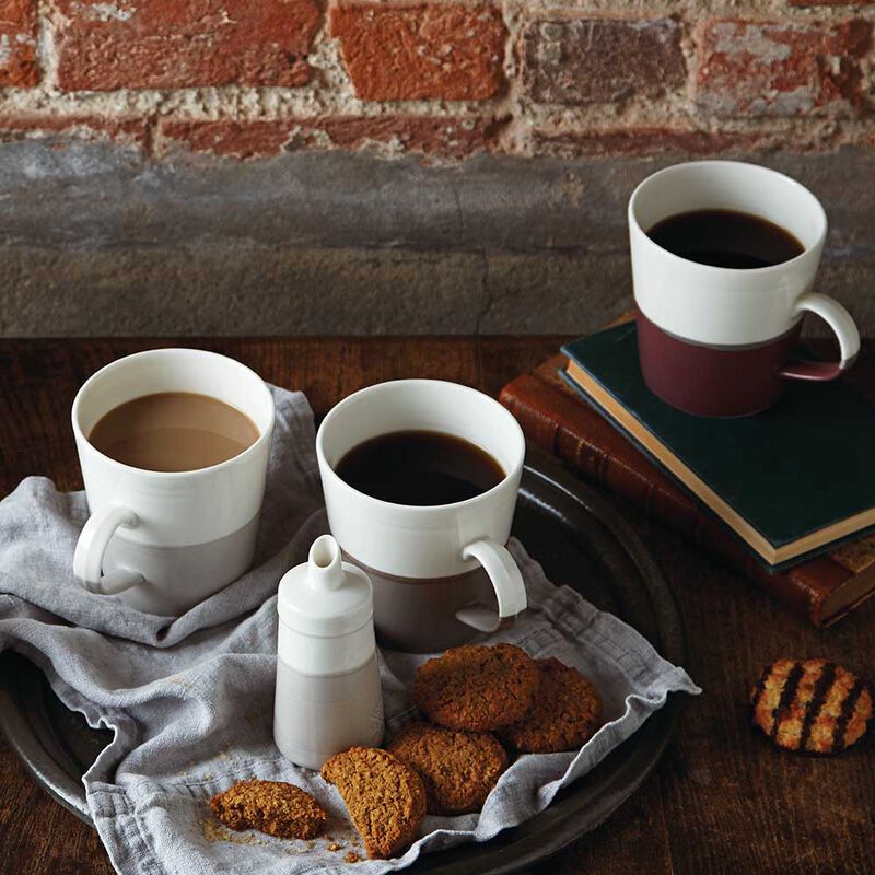 Royal Doulton 1815 Coffee Studio Mugs Grande Set of 4 image number 1