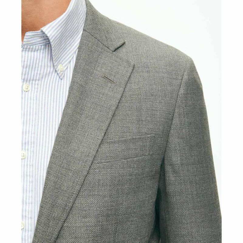 Brooks Brothers Slim Fit Wool Hopsack Sport Coat image number 3