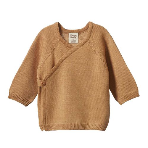 Nature Baby Merino Wool Knit Kimono Jacket