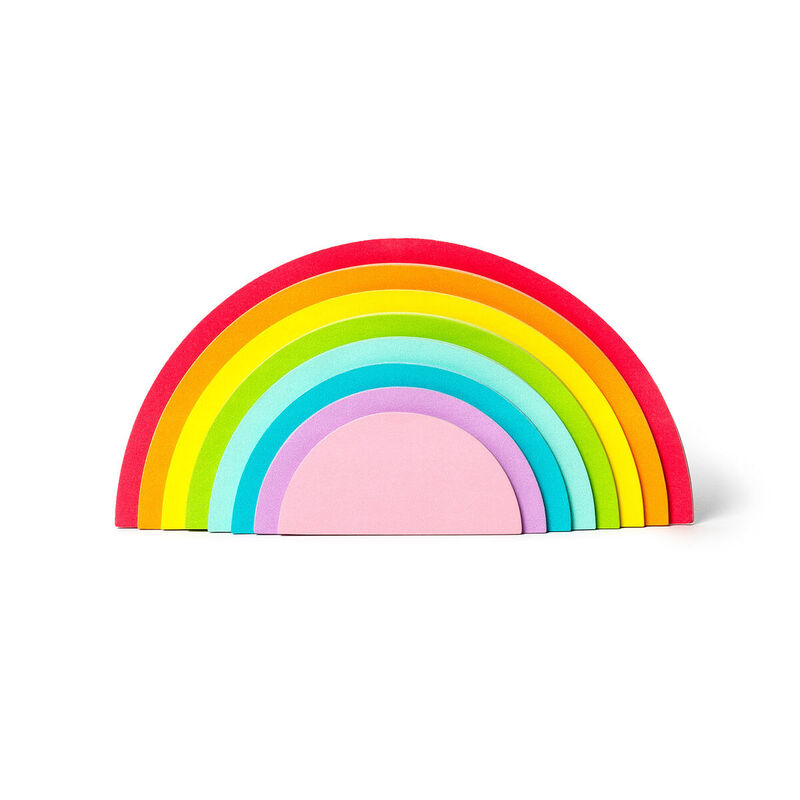Legami Rainbow Thoughts Adhesive Notepad image number 0