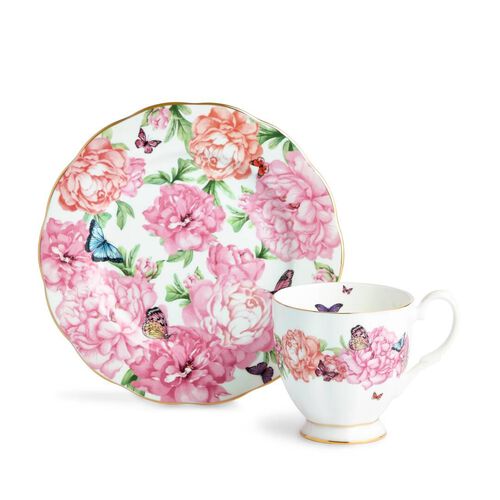 Royal Albert Miranda Kerr Vintage Mug & Plate 20cm Gratitude