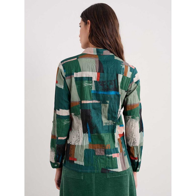 Seasalt Cornwall Larissa Shirt Aerial Field Coppice image number 1