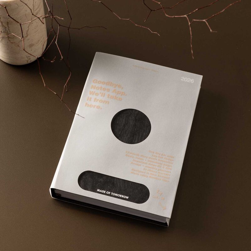 Made of Tomorrow 2026 A5 Daily Diary Graphic - Ember image number 2