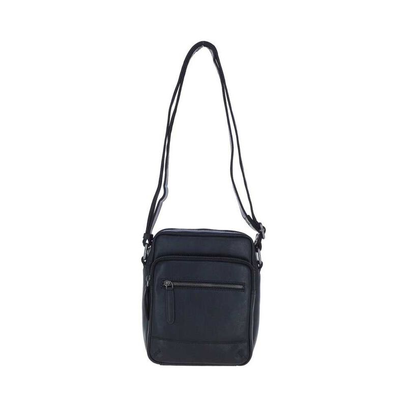 Ashwood Leather Men's Zip Crossbody Bag image number 0