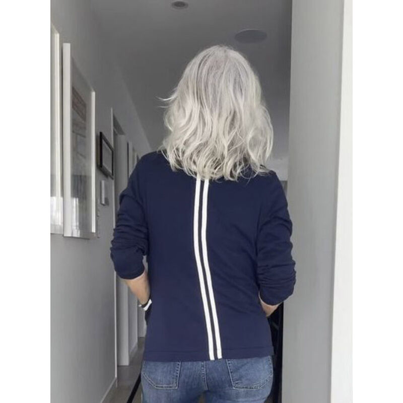 Lemon Tree Claudia Sweat Jacket Navy image number 1