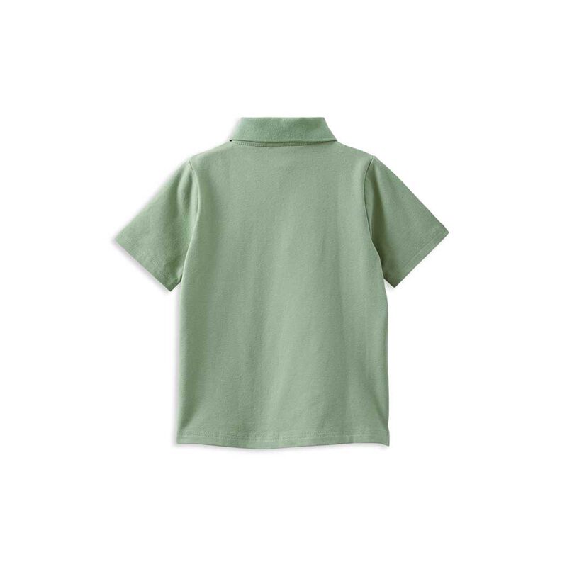 Milky Basil Lion Polo Shirt 00-1Y image number 1