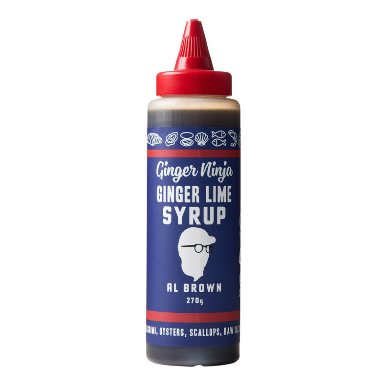 Al Brown Ginger Ninja Ginger Lime Syrup 270ml image number 0