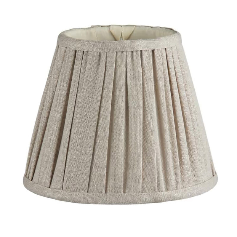 Addison Ross Bamboo LED Lamp 30cm - Gold Base With Chiffon Shade image number 3