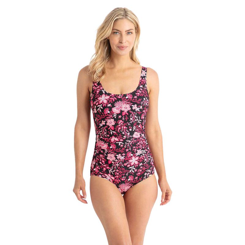 Jantzen Select Pintuck Mast One Piece Berry image number 0