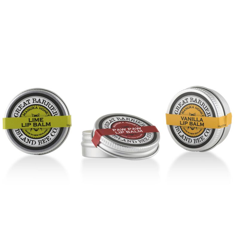 Great Barrier Island Bee Co Kowhai & Vanilla Soothing Lip Balm 15g image number 2