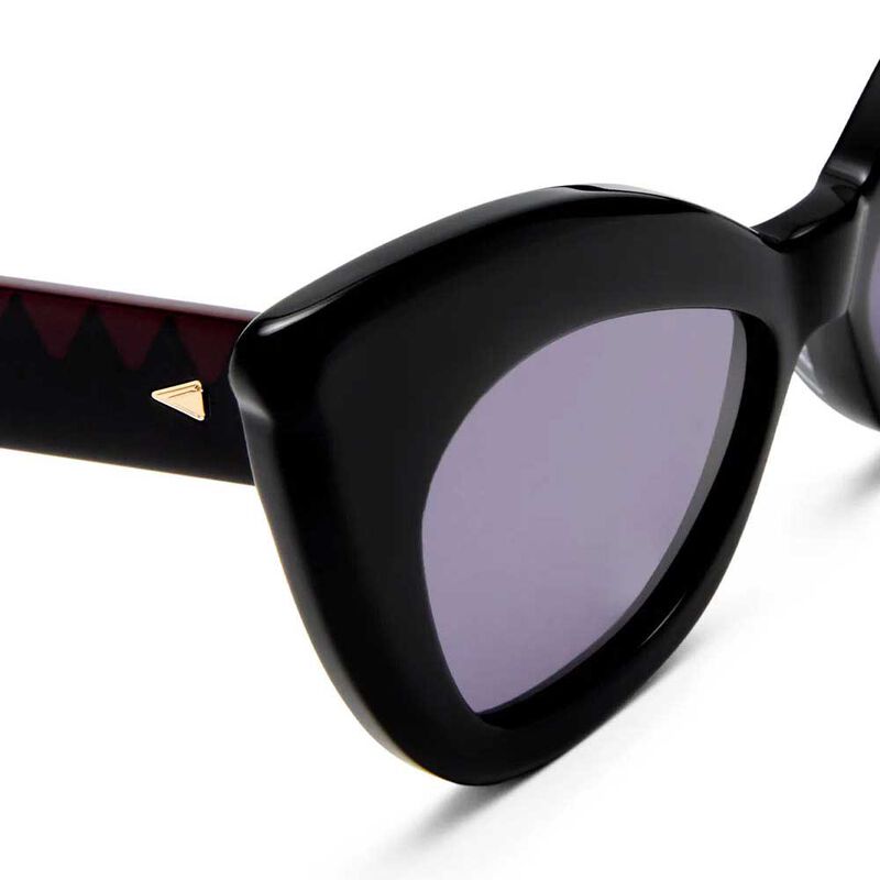 Karen Walker Andromeda Black Sunglasses image number 3