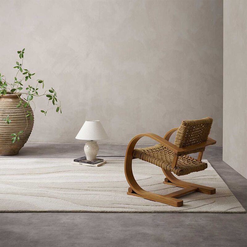 Baya Shoreline 100% Wool Rug 200x300 - Sand image number 1
