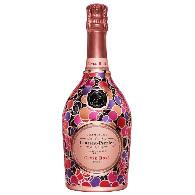 Laurent-Perrier Cuv&eacute;e Ros&eacute; Limited Edition Bubbles Metal Jacket 750ml image number 0