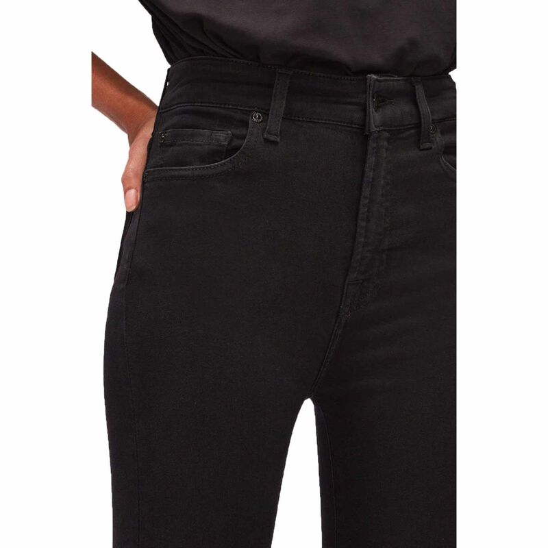 7 For All Mankind Aubrey Slim Illusion Luxe Gravity Black image number 2