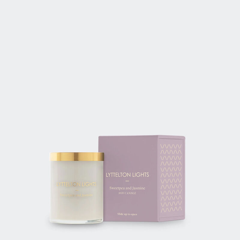 Lyttelton Lights Sweet Pea & Jasmine Candle image number 2