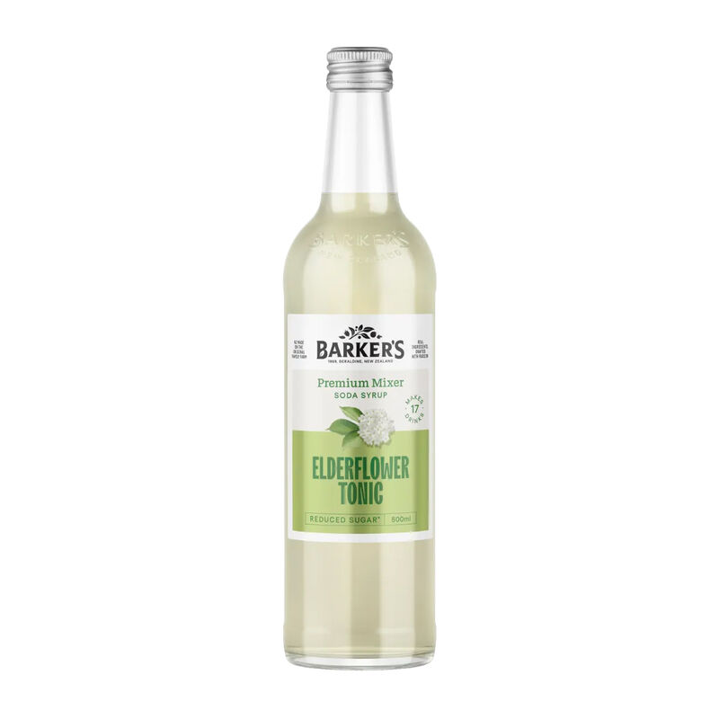 Barker's Elderflower Tonic Syrup 500ml image number 0