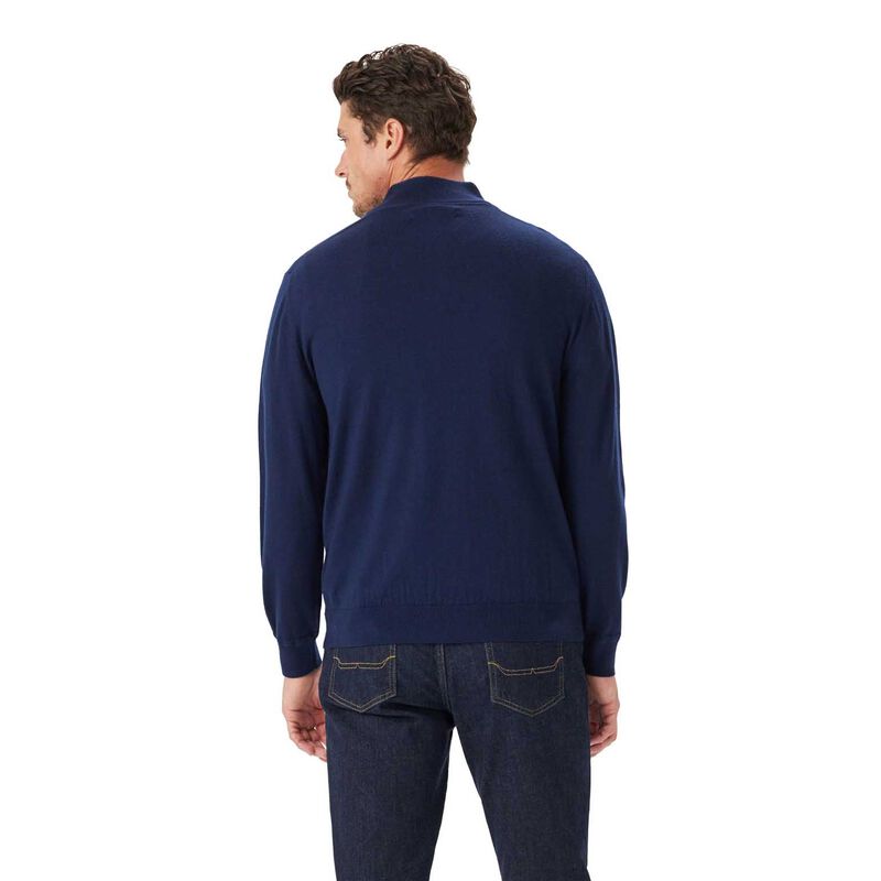 R.M. Williams Ernest Merino 1/4 Zip Knit image number 1