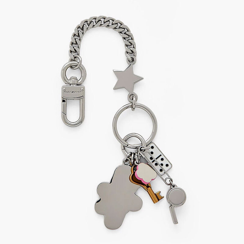 MARC JACOBS The Sticker Charm Key Chain image number 2