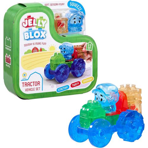Jelly Blox Tractor Vehicle Set