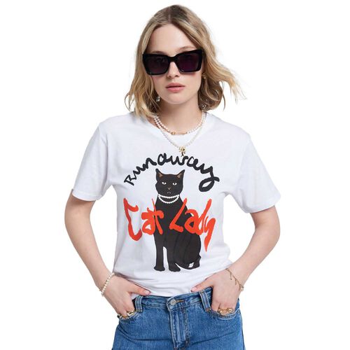 Karen Walker Cat Lady Organic Cotton T-Shirt