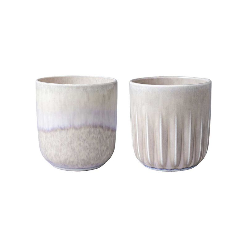 Villeroy & Boch Perlemor Sand Mug 290ml Set of 2 image number 0