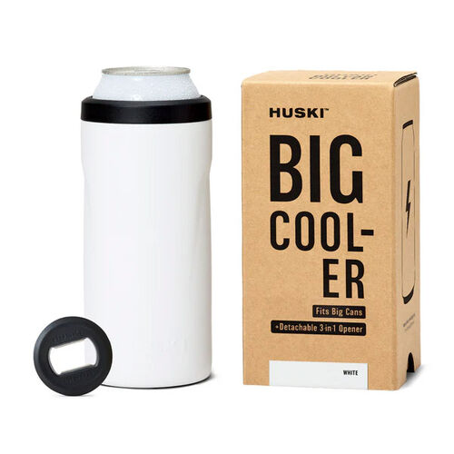 Huski Big Can Cooler - White