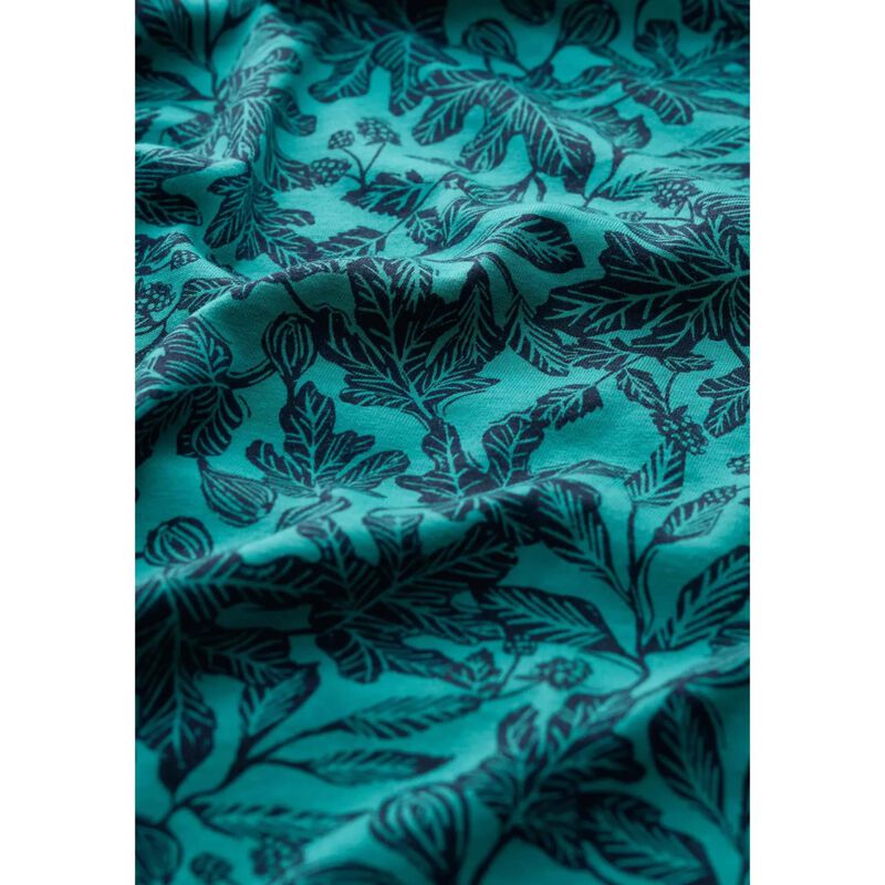 Seasalt Cornwall Chapelle Dress Fig Tree Lino Rockpool image number 2