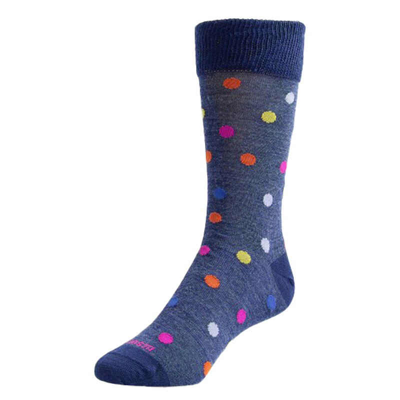 NZ Socks Mens Merino Socks - Polka Spot image number 1