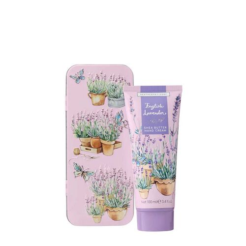 Heathcote & Ivory English Lavender Hand Cream In Tin