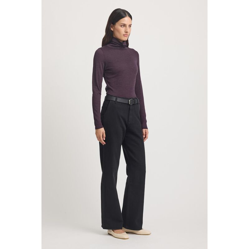 Toorallie Turtle Neck Merino Tee image number 3