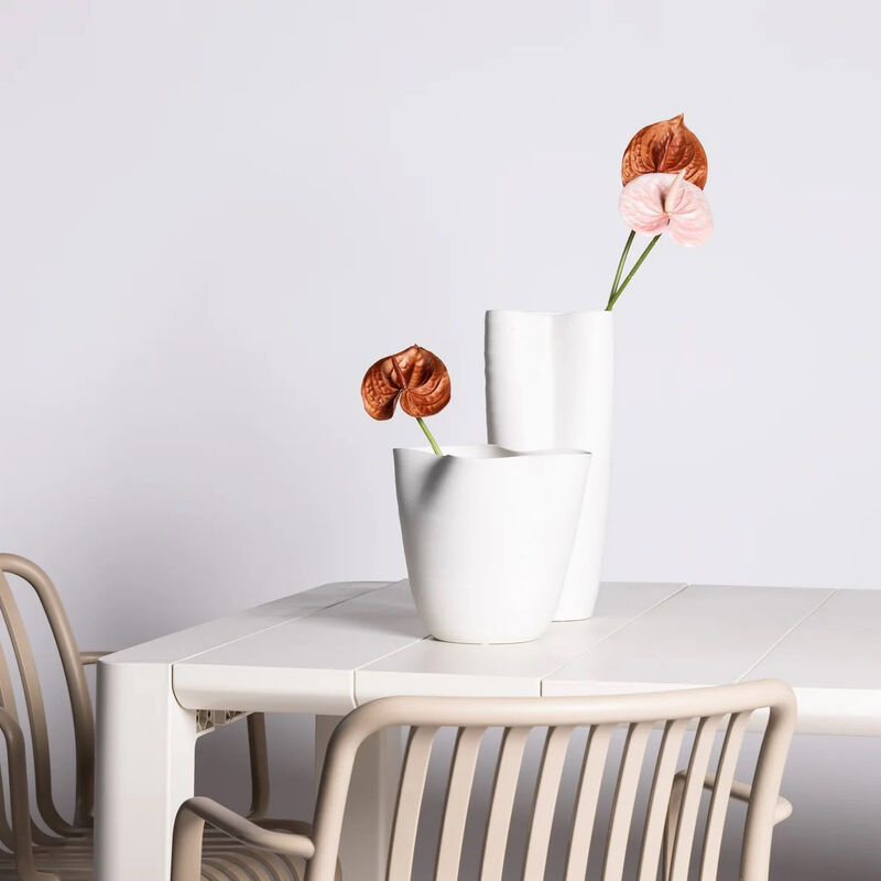 NED Collections Knew Vase Medium White image number 1