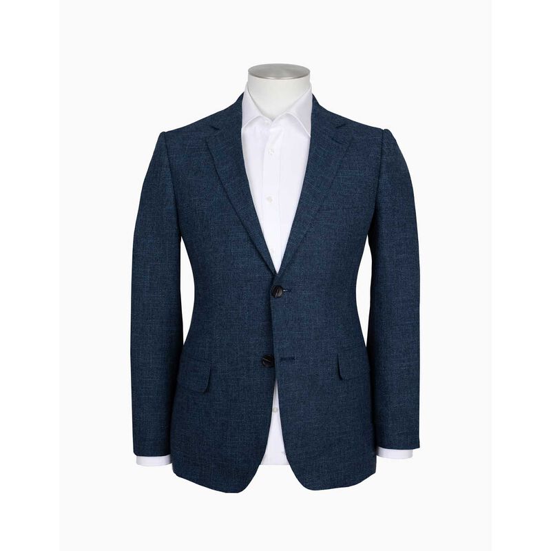 Rembrandt Cooper Pacific Blue Linen-Slub Blazer image number 2